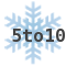  5 - 10 inches of new snow
