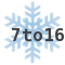  7 - 16 inches of new snow