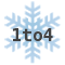  1 - 4 inches of new snow