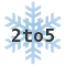  2 - 5 inches of new snow