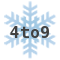  4 - 9 inches of new snow